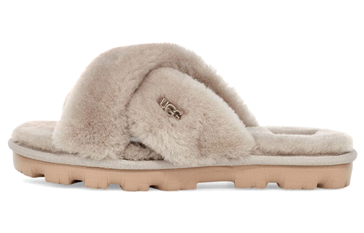 UGG Rubber Sole Slide Slippers Women's Gray