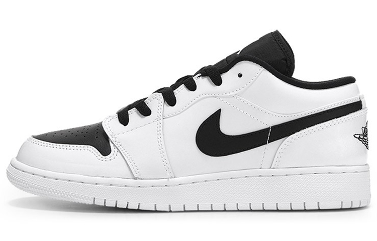 Jordan 1 Retro Low GS White Black