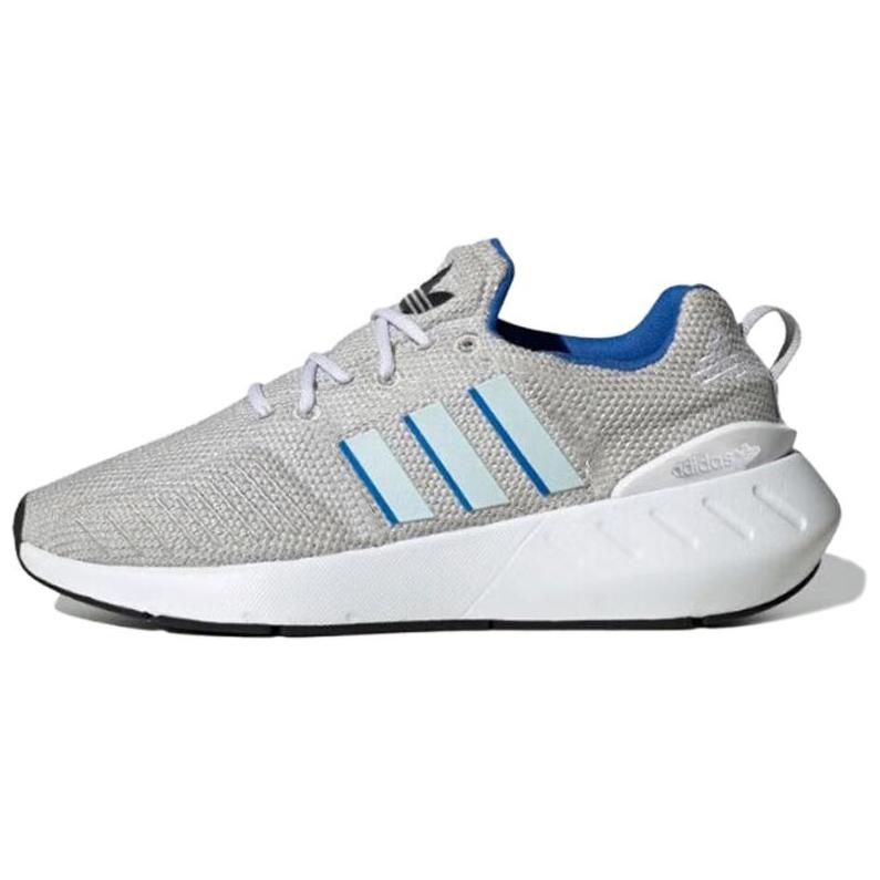 Adidas Originals Swift Run Cushioning Low top Casual Running Shoes Women's Gray Blue