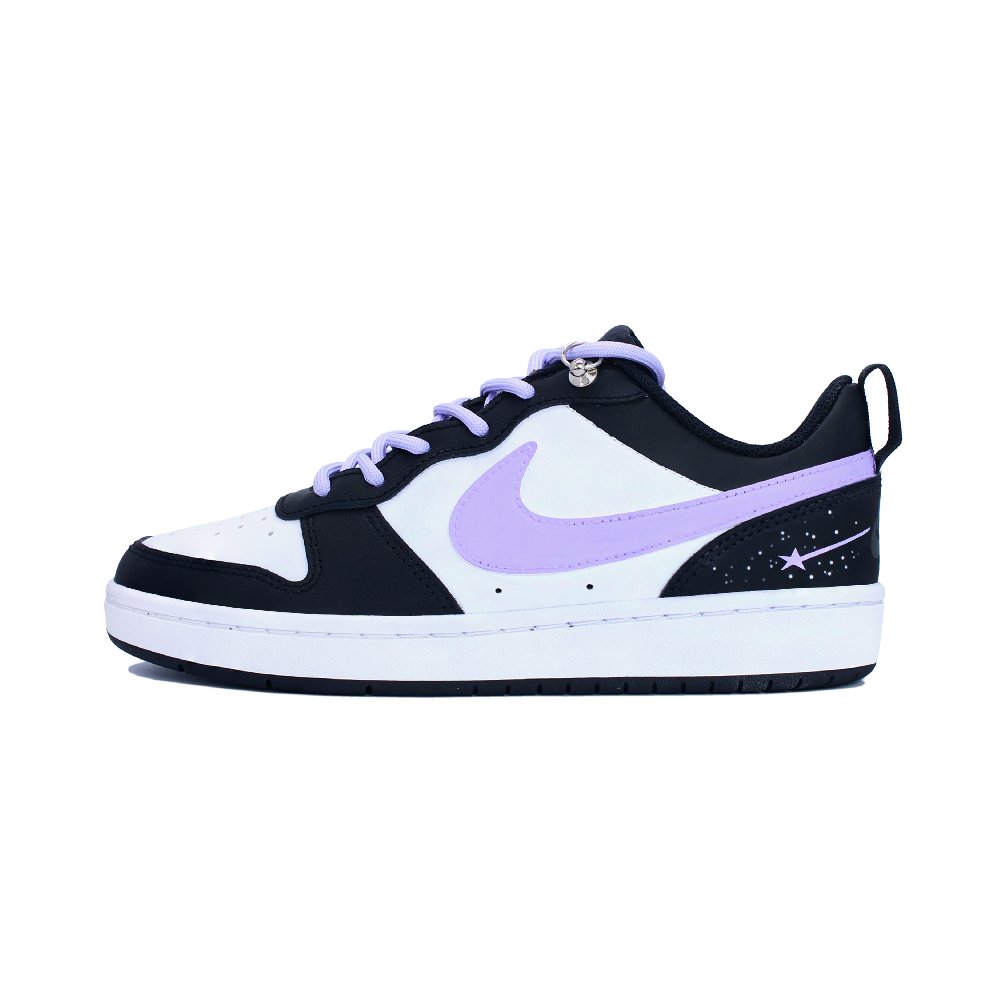 Nike Court Borough Skateboard Shoes Women's Low-Top Purple