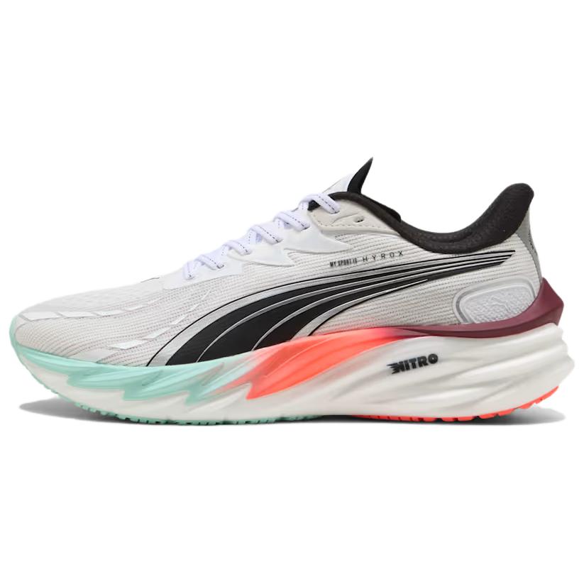 PUMA Velocity NITRO 4 Breathable Casual Running Shoes Men's Beige