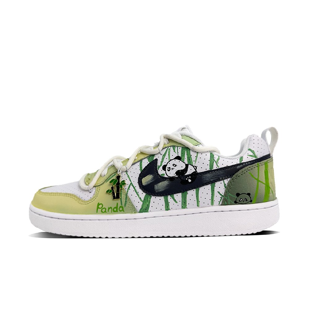 Nike Court Borough Skateboard Shoes Men Low-Top Yellow
