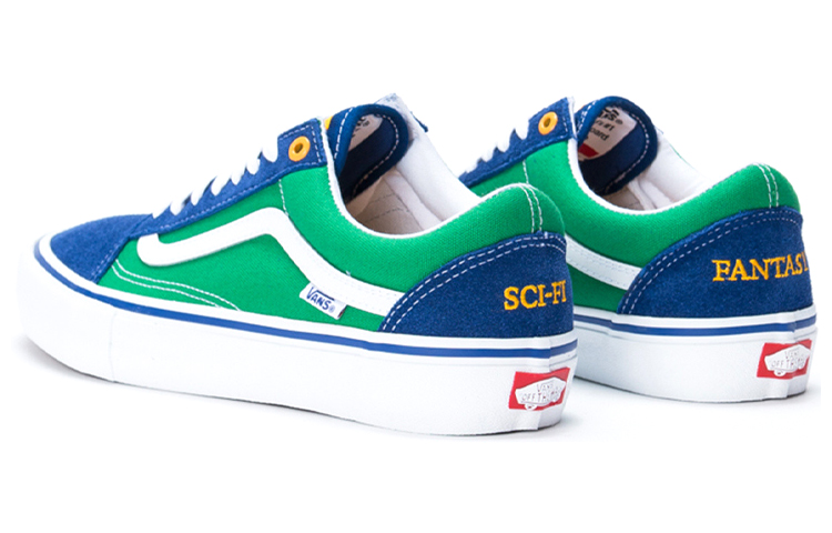 Vans SciFi Fantasy X Old Skool Pro 'Green Blue' купить в интернет-магазине Yoocart с быстрой доставкой по России.