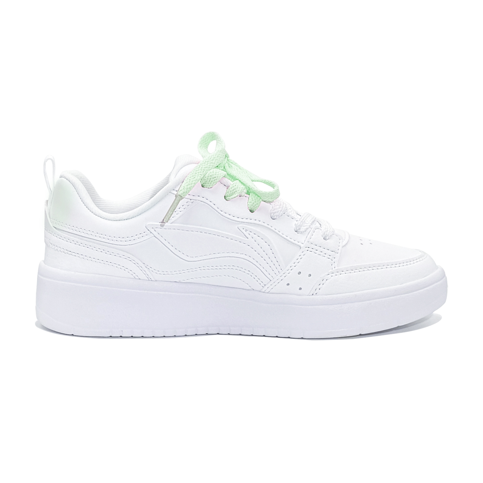LiNing Acer Truncatum Abrasion Resistant Quick Dry Low top Skateboard Shoes Women's White Green купить в интернет-магазине Yoocart с быстрой доставкой по России.