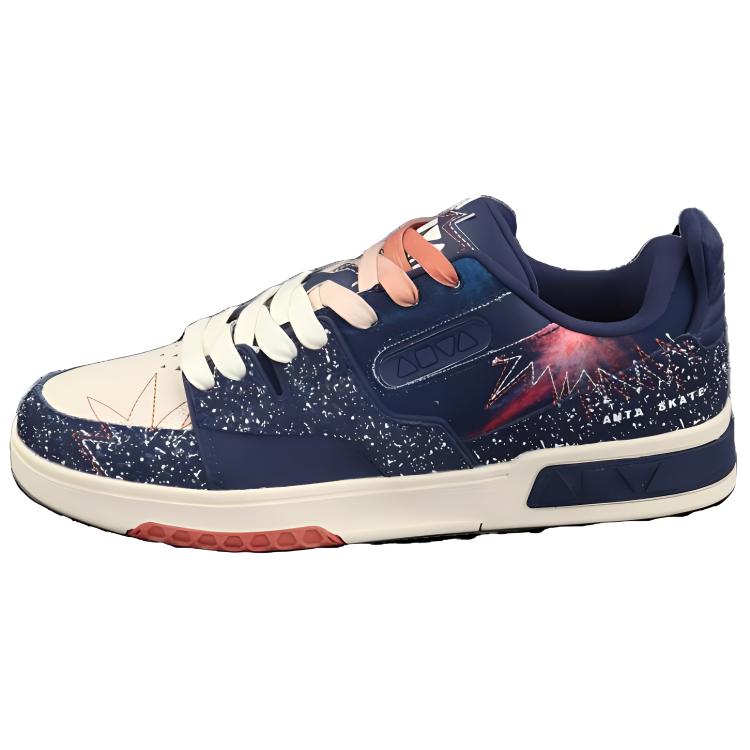 Anta Balance Lightweight Low-Top Skateboard Shoes Women's Blue
