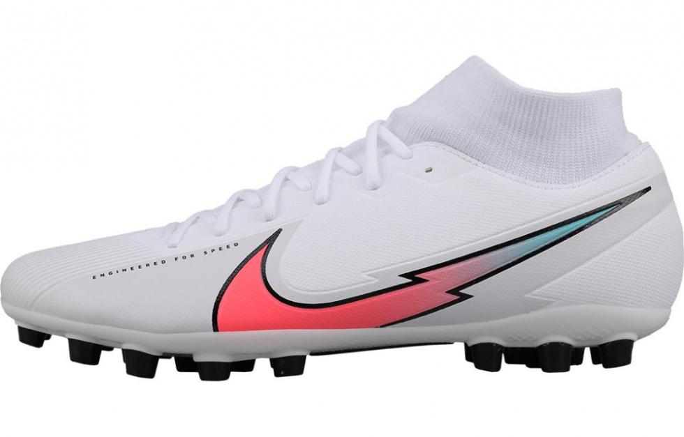 Nike Mercurial Superfly 7 Academy Ag White Flash Crimson