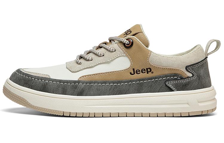 Jeep Low-Top Skateboard Shoes Men's Vintage