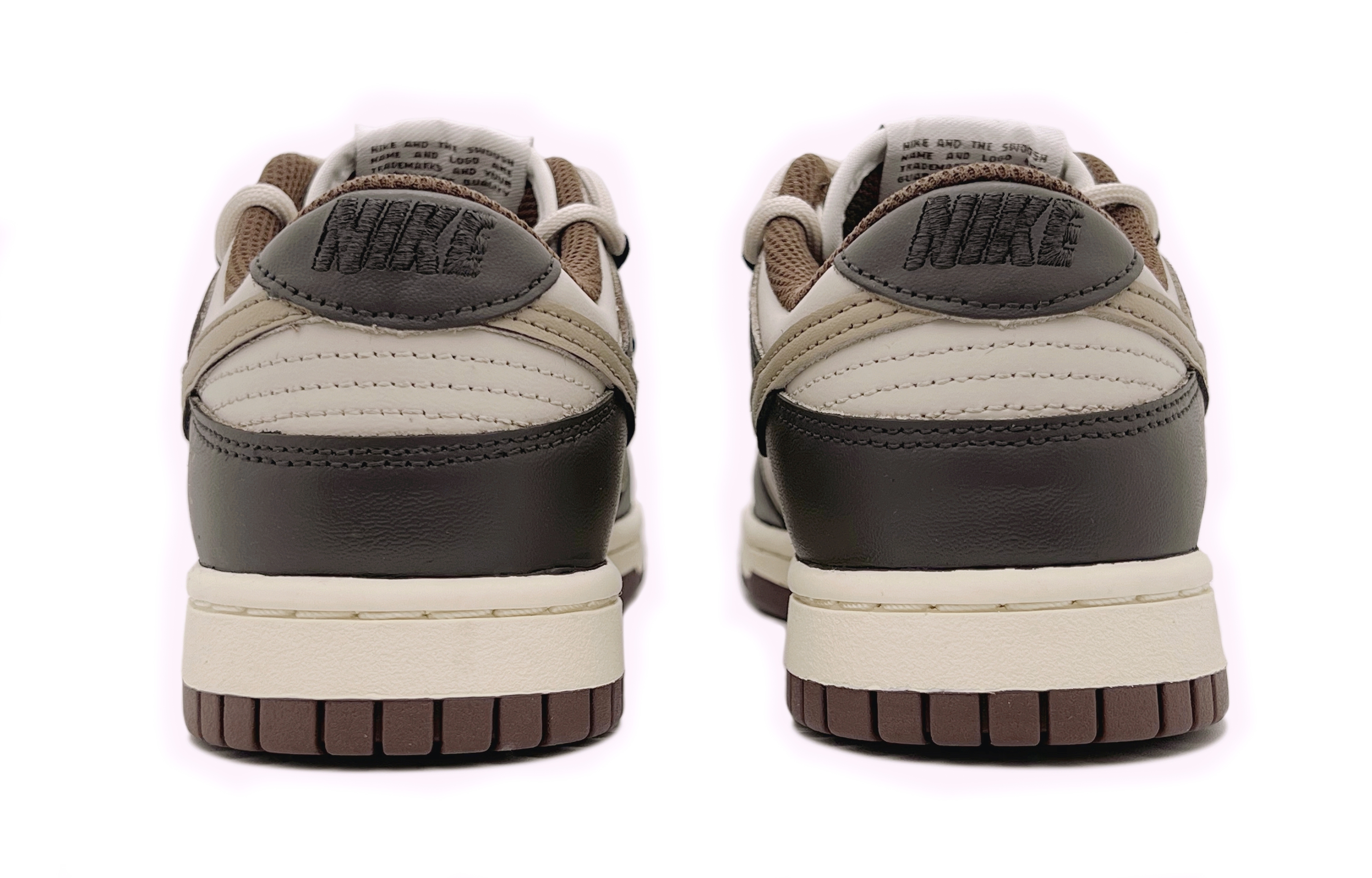 Nike Dunk Anti Slip Wear Resistant Low Top Skateboard Shoes Women's Beige Brown купить в интернет-магазине Yoocart с быстрой доставкой по России.