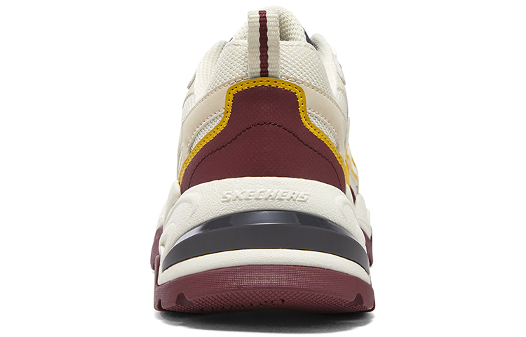 Skechers Stamina V2 'Beige Burgundy' Women's