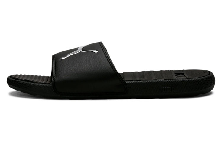 PUMA Cool Cat Sport Slippers Black/Silver