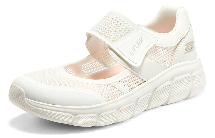 Skechers BOBS B FLEX Low Top Casual Shoes Women's Pink White купить в интернет-магазине Yoocart с быстрой доставкой по России.