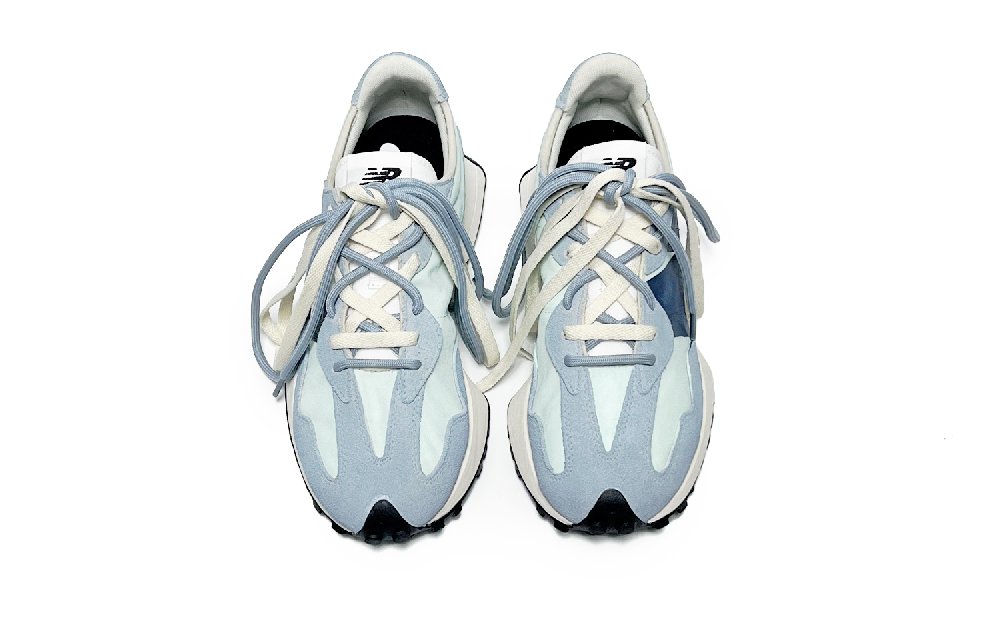 New Balance NB 327 Low Top Running Shoes Unisex Blue Teal