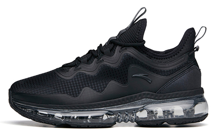 Anta Shock Absorbers Low Top Running Shoes Women's Black