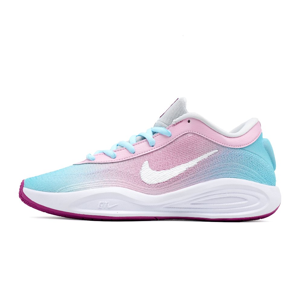 Nike GT Hustle Academy Basketball Shoes Unisex Low Top Pink/Blue