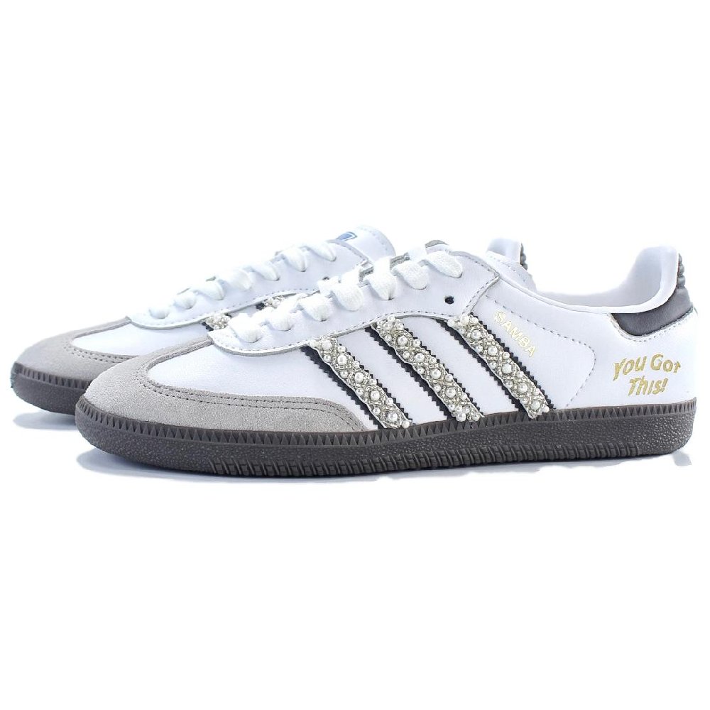 Adidas Originals SAMBA OG Low Top Skateboard Shoes Unisex White