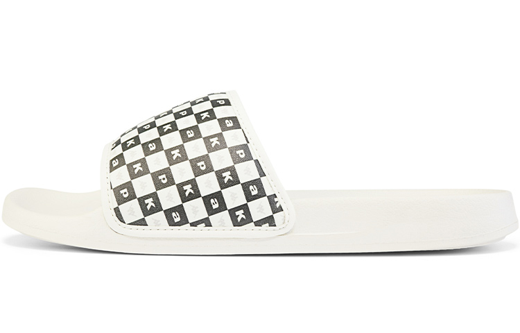 Kappa Slide Slippers Unisex Korean White