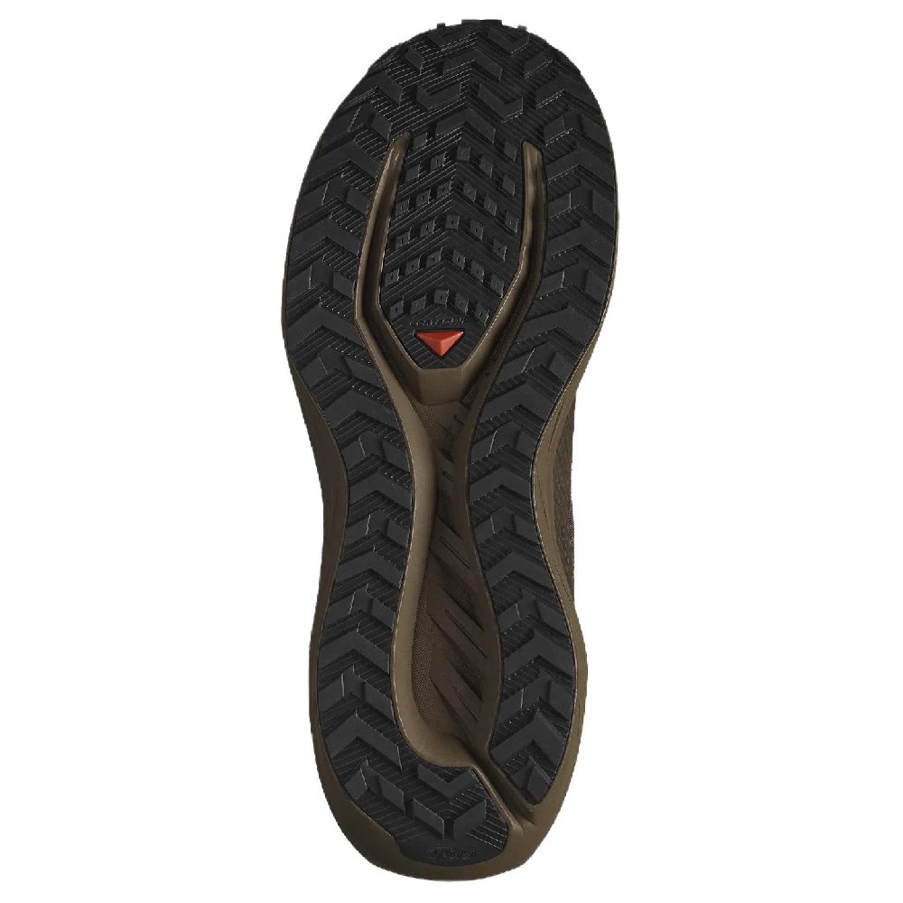 PAS NORMAL STUDIOS x SALOMON DRX DEFY Anti Slip Wear Resistant Low Top Running Shoes Unisex Umber