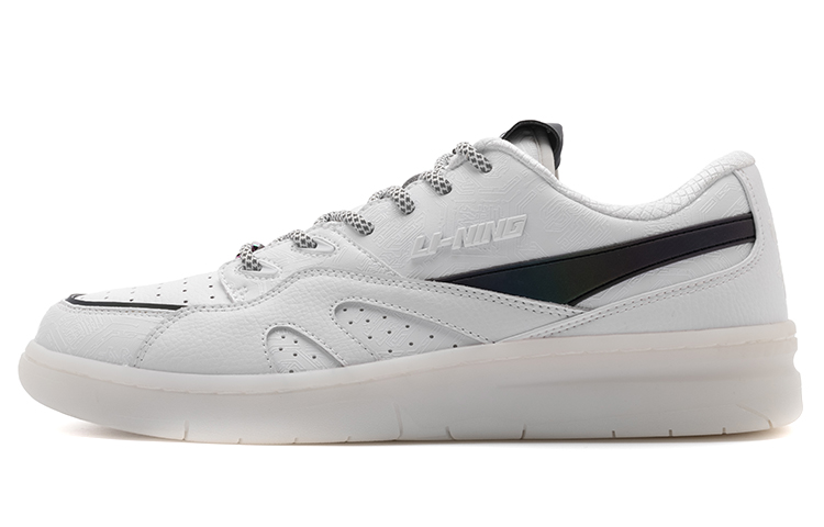 LiNing 937 Vintage Basketball Shoes Women's Low-Top White/Black