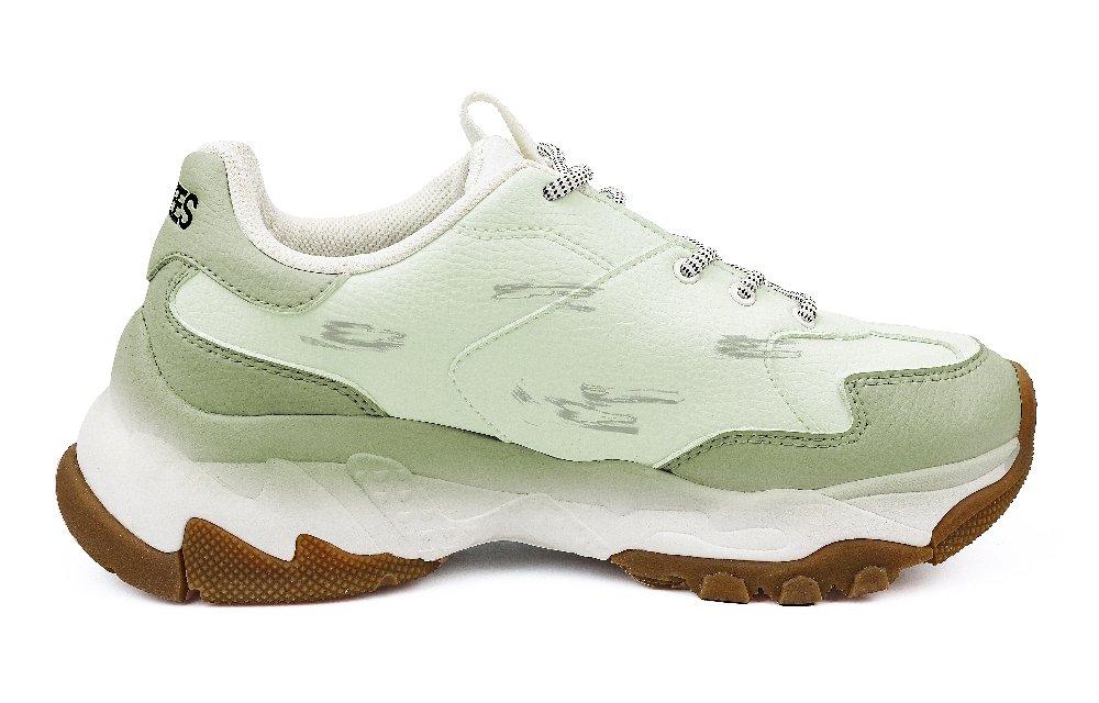 MLB Big Ball Chunky Low Top Chunky Sneakers Unisex Light Green