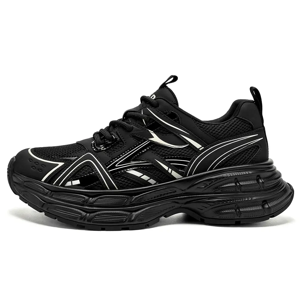 JEEP SPIRIT Low top Chunky Sneakers Men's Graphite Black