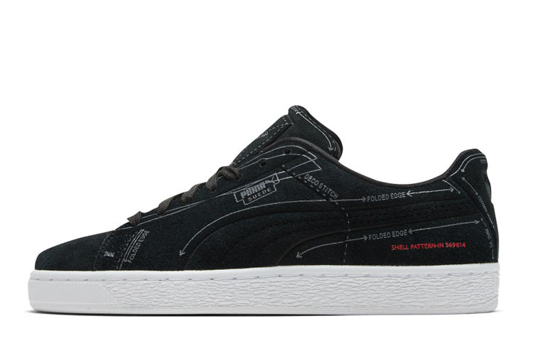 PUMA Suede Classic Pattern Master 'Black'