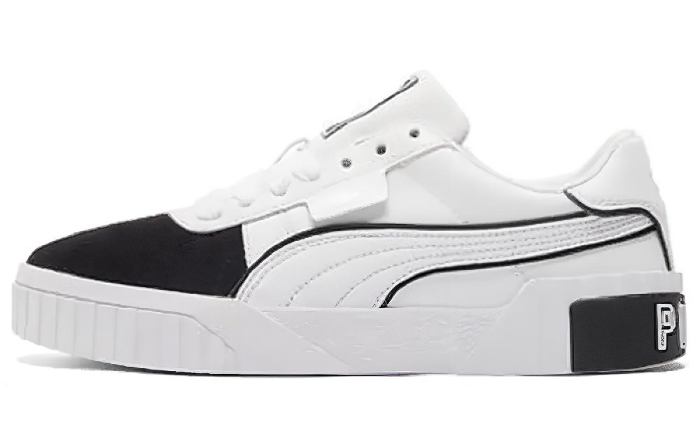 PUMA Cali Skate Shoes 'White Black' Women's