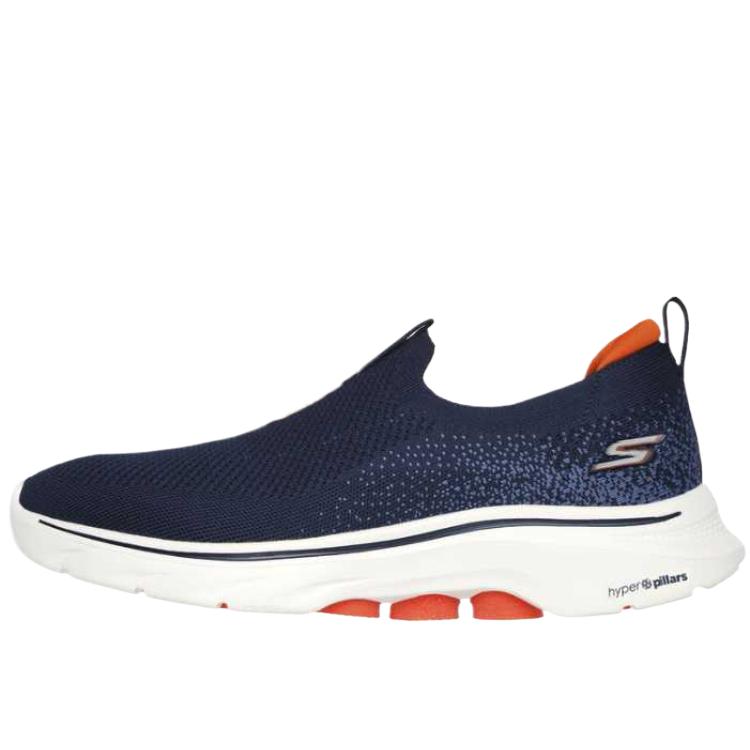 Skechers GO WALK 7 Low Top Casual Shoes Men's Blue