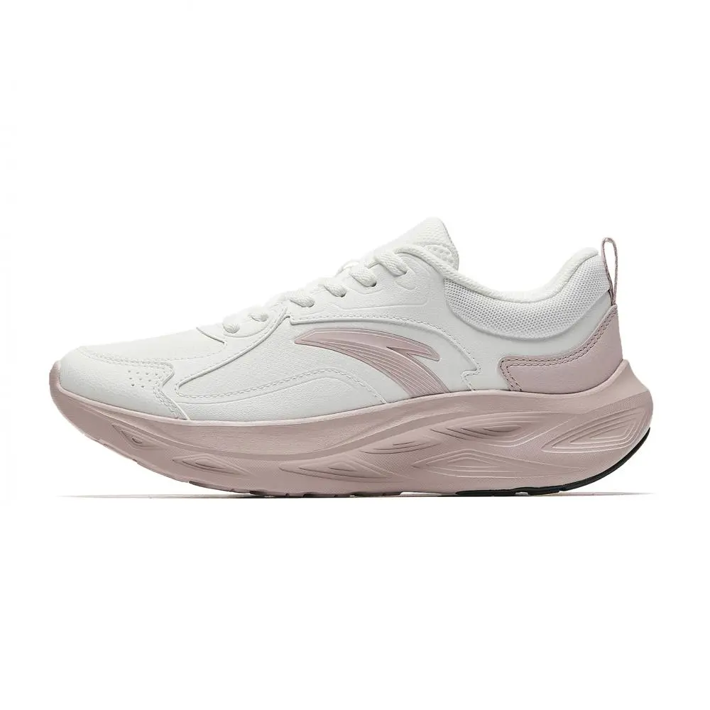 Anta Dust Free Rebound Height Increase Lightweight Breathable Low top Casual Training Running Shoes Women's