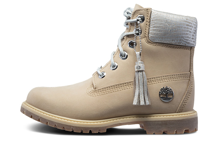 Timberland Heritage 6 Inch Waterproof Leather Boots 'Light Pink Nubuck' Women's