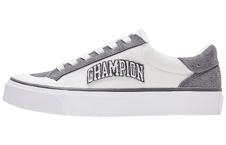 Champion Campus Star 1.0 Campus Collection Low Top Skateboard Shoes Men's Gray White