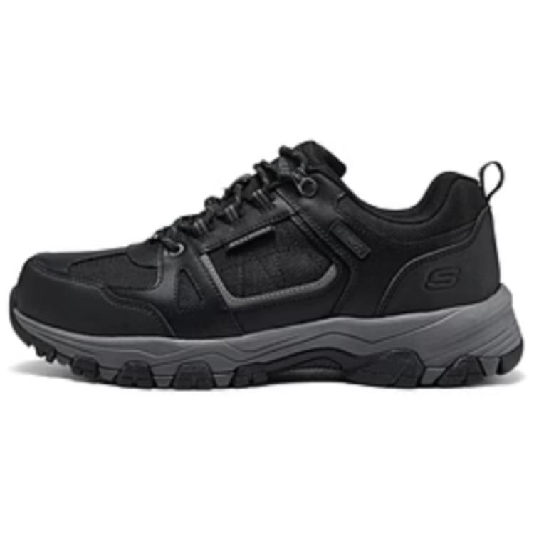 Skechers SKECHERS MENS USA Breathable Support Rebound Low-Top Outdoor Shoes Men's Black