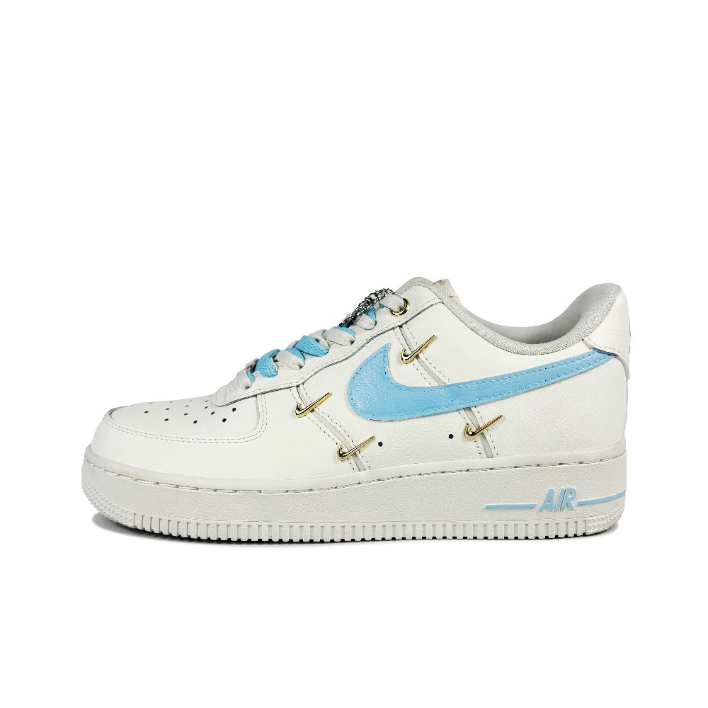Nike Air Force 1 Candy Sky Anti-Slip Wear-Resistant Low-Top Skateboard Shoes Women's White Blue