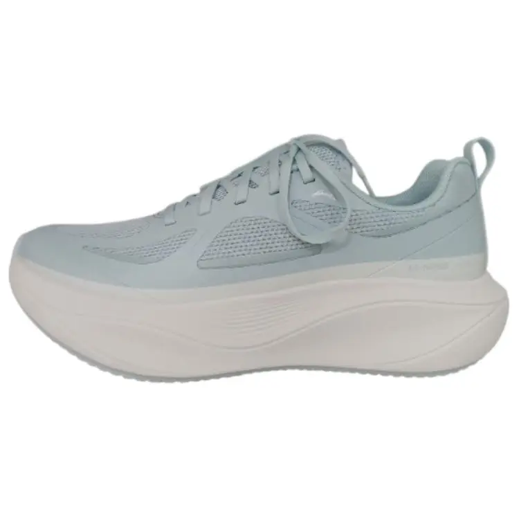 LiNing Shock Absorbers Slip Resistant Abrasion Resistant Low top Casual Running Shoes Women's Blue