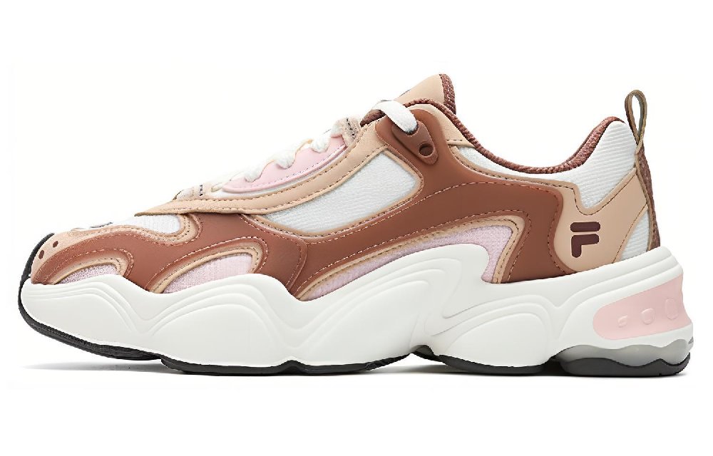 FILA TENACITY Lightweight Low-Top Chunky Sneakers Women's Brown White