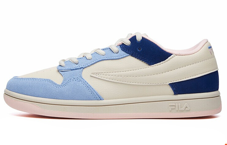 FILA FUSION T88 SKB Low Top Skateboard Shoes Women's White Blue