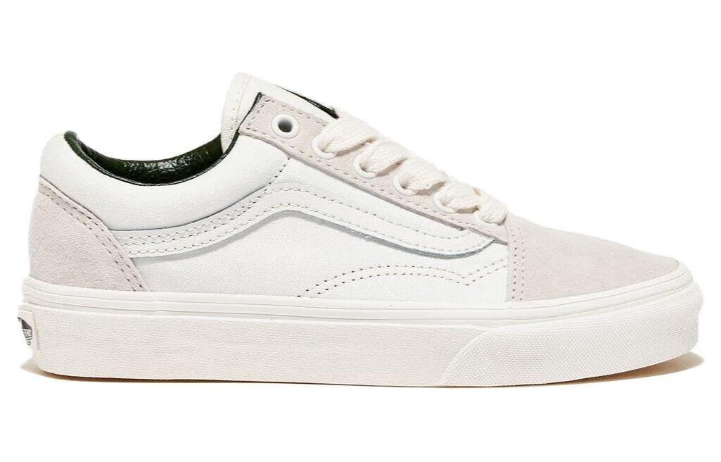 Old Skool Vans 'White Green'