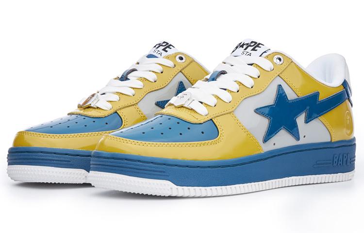 BAPE A BATHING APE Bape Sta Nostalgic Blue Yellow купить в интернет-магазине Yoocart с быстрой доставкой по России.
