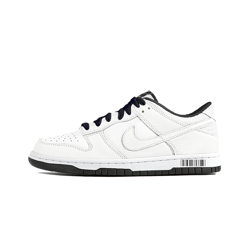 Nike Dunk Slip Resistant Cushioning Abrasion Resistant Lightweight Low Top Skateboard Shoes Unisex White