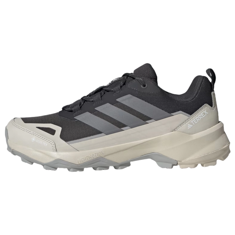 Adidas Terrex Skychaser Wear resistant And Waterproof Low Top Hiking Shoes Men's Carbon Gray