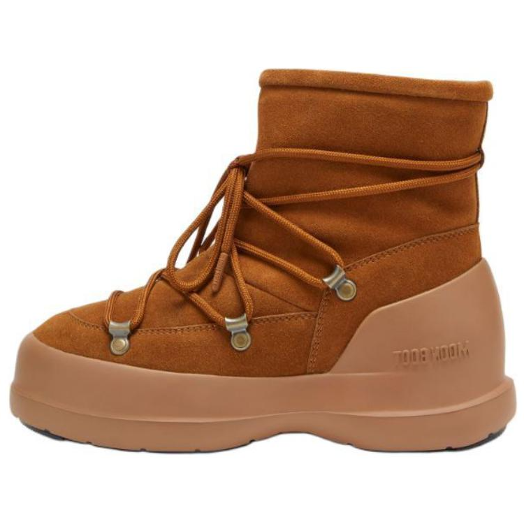 Moon Boot Luna Lace up Suede Boots Women's
