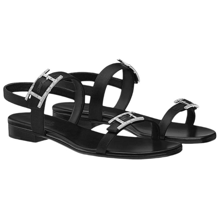 HERMES Fashion Sandal Women's Black купить в интернет-магазине Yoocart с быстрой доставкой по России.