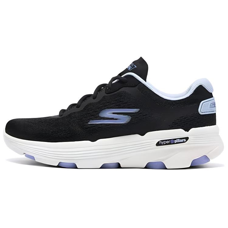 Skechers WOMEN'S GO Series Wear-Resistant Low-Top Running Shoes Women's Black Purple