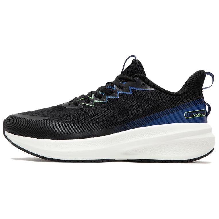 361° Cushioning Low-Top Running Shoes Men's Black Blue