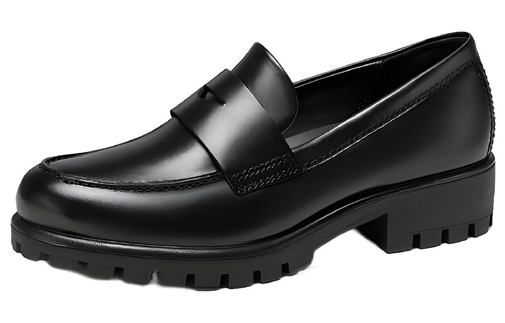 Ecco Modtray Leather Loafers Women's