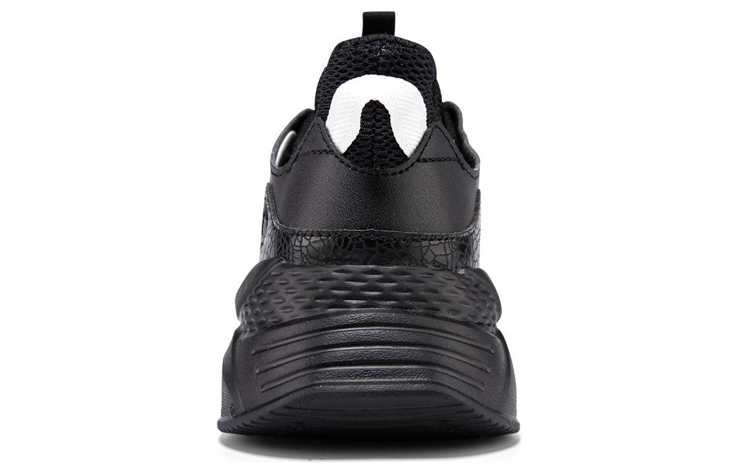 361° Cushioning Breathable Lightweight Low-Top Casual Shoes Women's Black