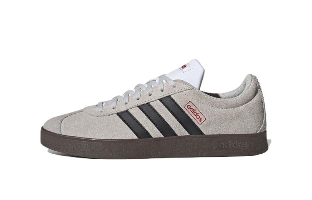 Adidas Neo VL Court 2.0 Anti-Slip Wear-Resistant Low-Top Skateboard Shoes Unisex Blue Black