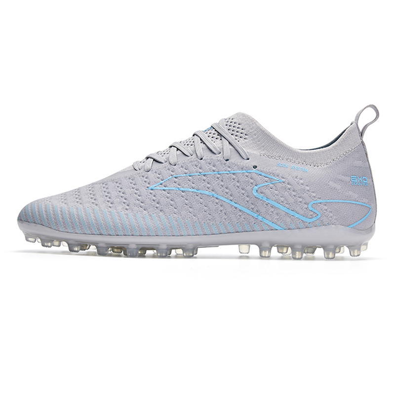 Joma MG Rubber Short Studs Artificial Ground Soccer Shoes Men's Gray Blue