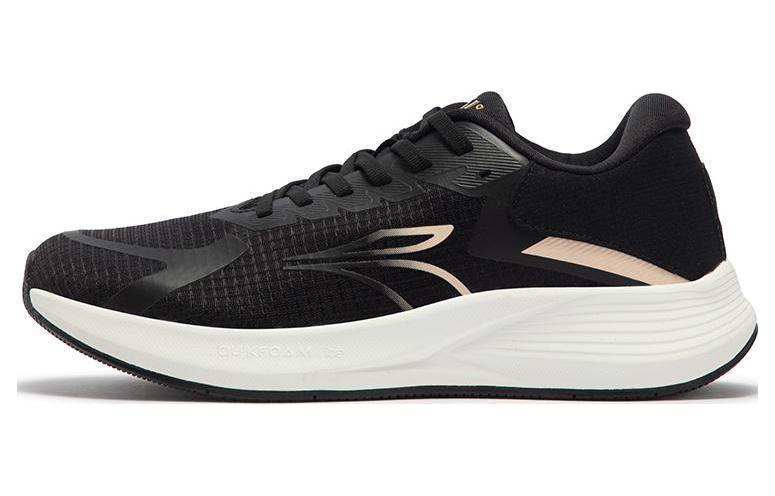 361° Anti-Slip Wear-Resistant Low-Top Skateboard Shoes Women's Black Pink