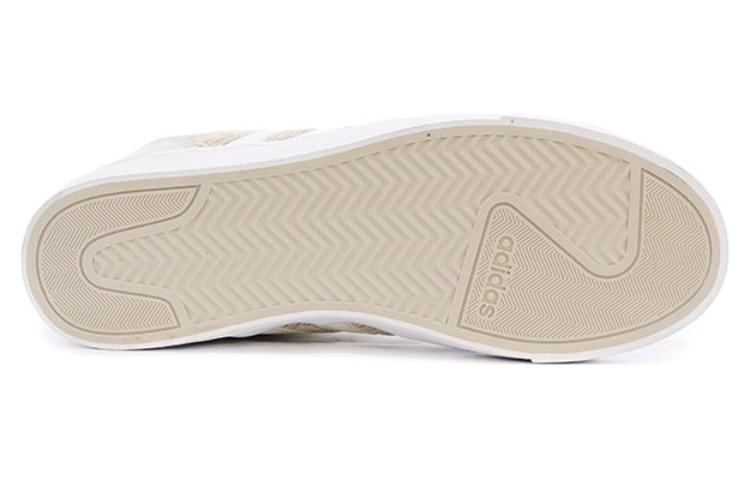 Adidas CF Daily QT Abrasion Resistant Breathable High Top Skateboard Shoes Unisex Beige купить в интернет-магазине Yoocart с быстрой доставкой по России.