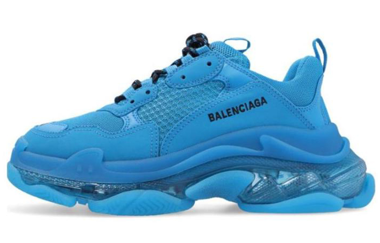 Balenciaga Triple S Sneakers 'Clear Sole Blue' Women's